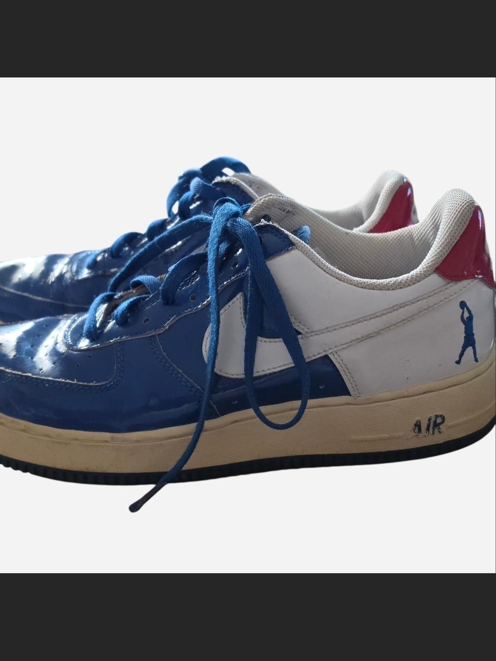 Vintage Nike Air Force 1 Low Sheed Blue Jay's - Picture 2 of 3